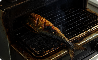 グリル機能の不満